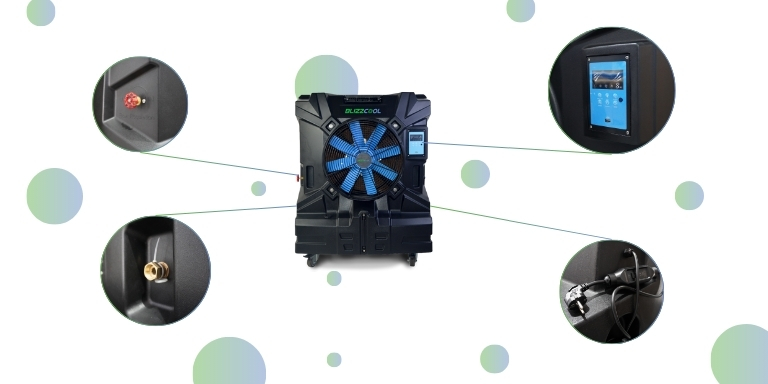 ventajas enfriador evaporativo