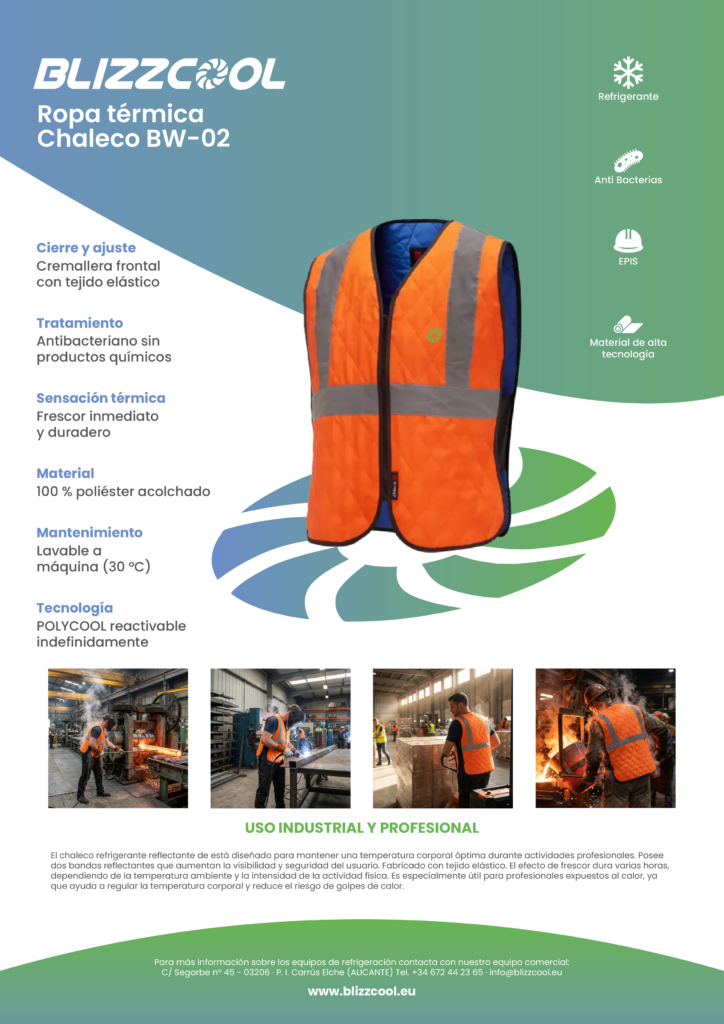 Ficha Técnica Chaleco BW 02