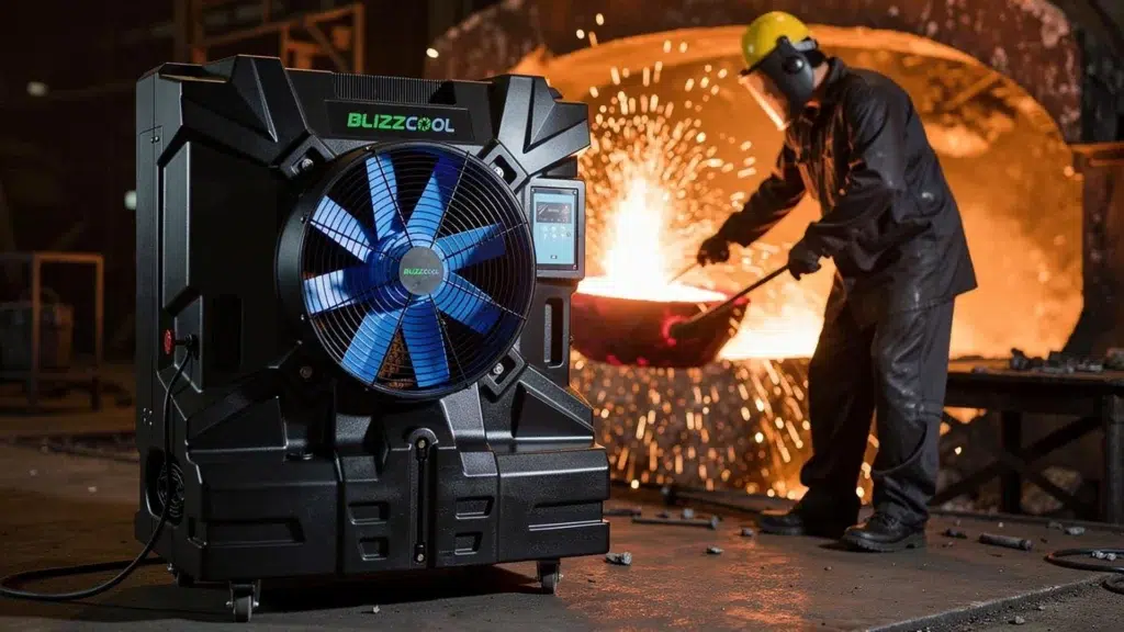 enfriador evaporativo industrial