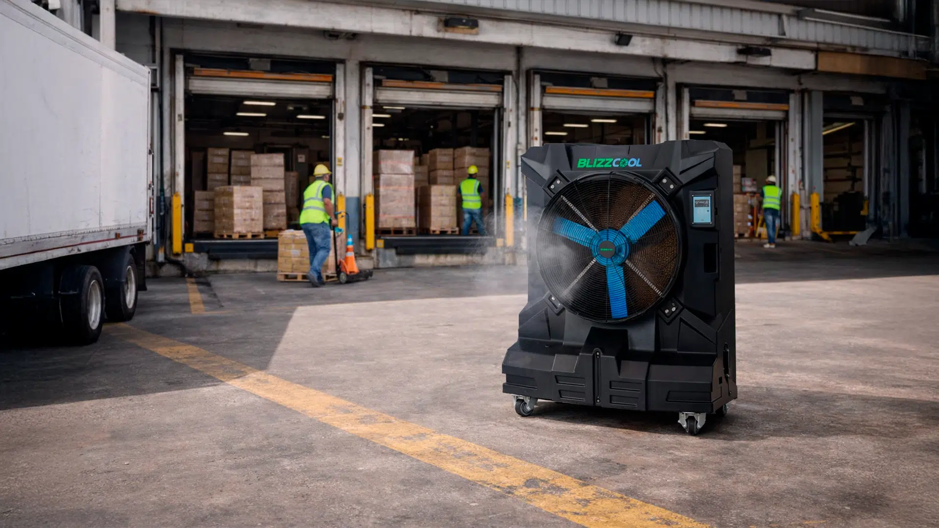 climatizador evaporativo industrial