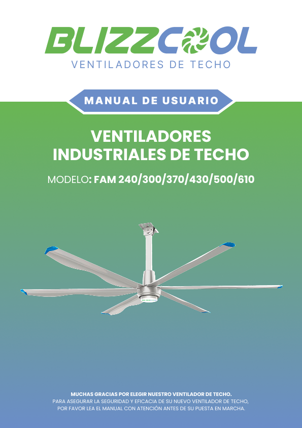 Manual Ventiladores de Techo