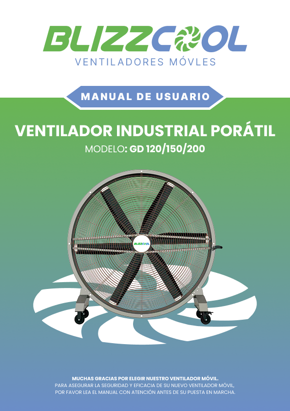 Manual Ventilador Móvil