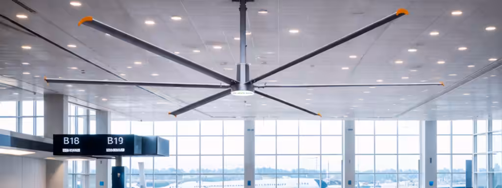 elegir ventilador de techo industrial para espacios grandes