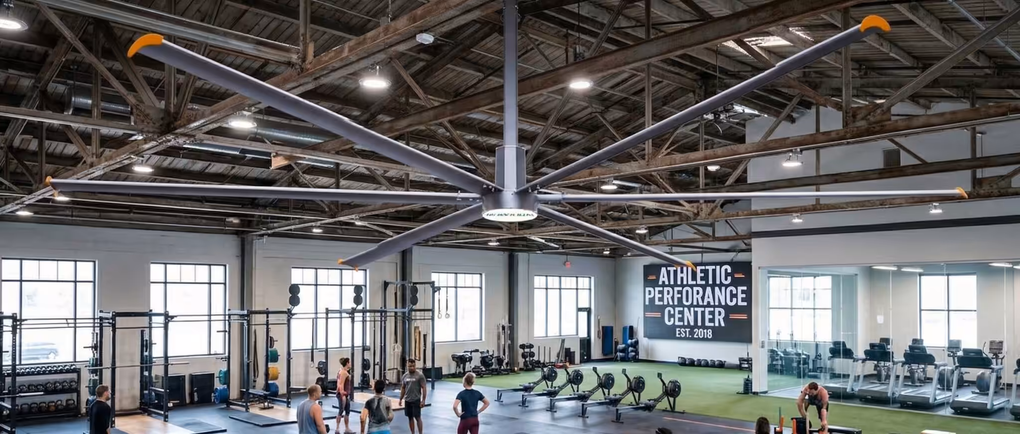 elegir ventilador de techo para fabrica