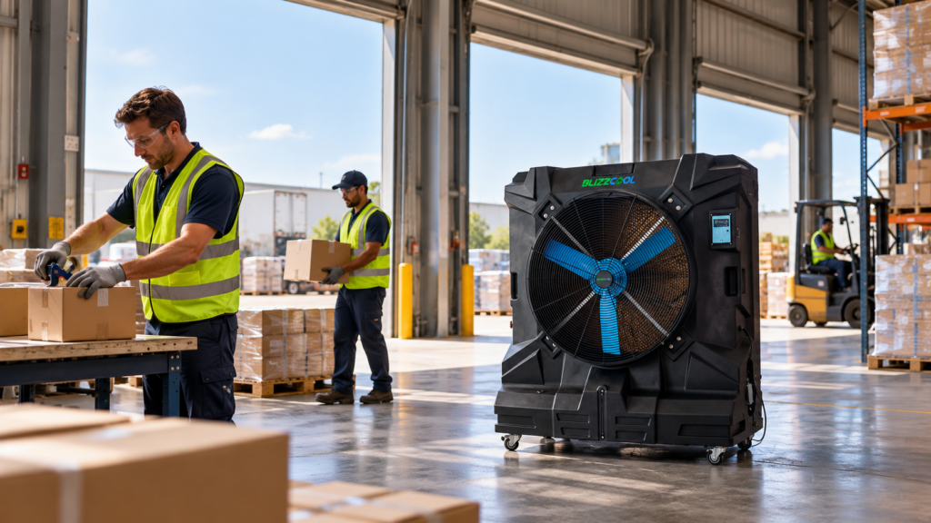 inconvenientes de utilizar un climatizador evaporativo en una nave industrial